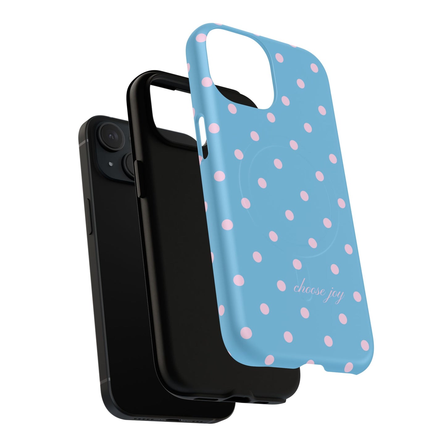 "Choose Joy" Blue & Pink MagSafe