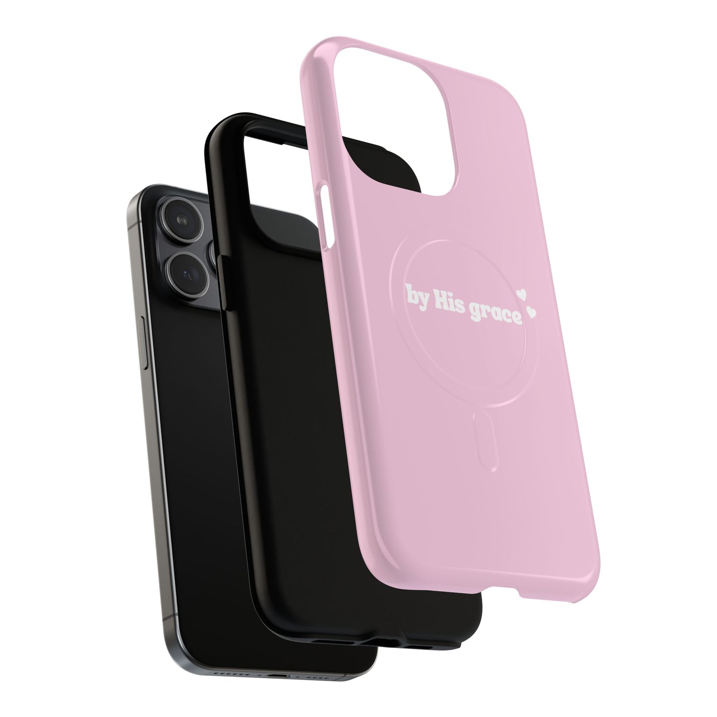 "by His grace" pink MagSafe