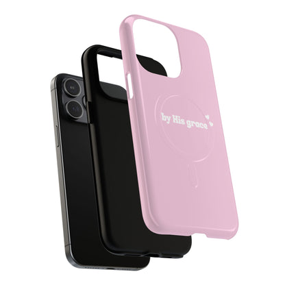 "by His grace" pink MagSafe
