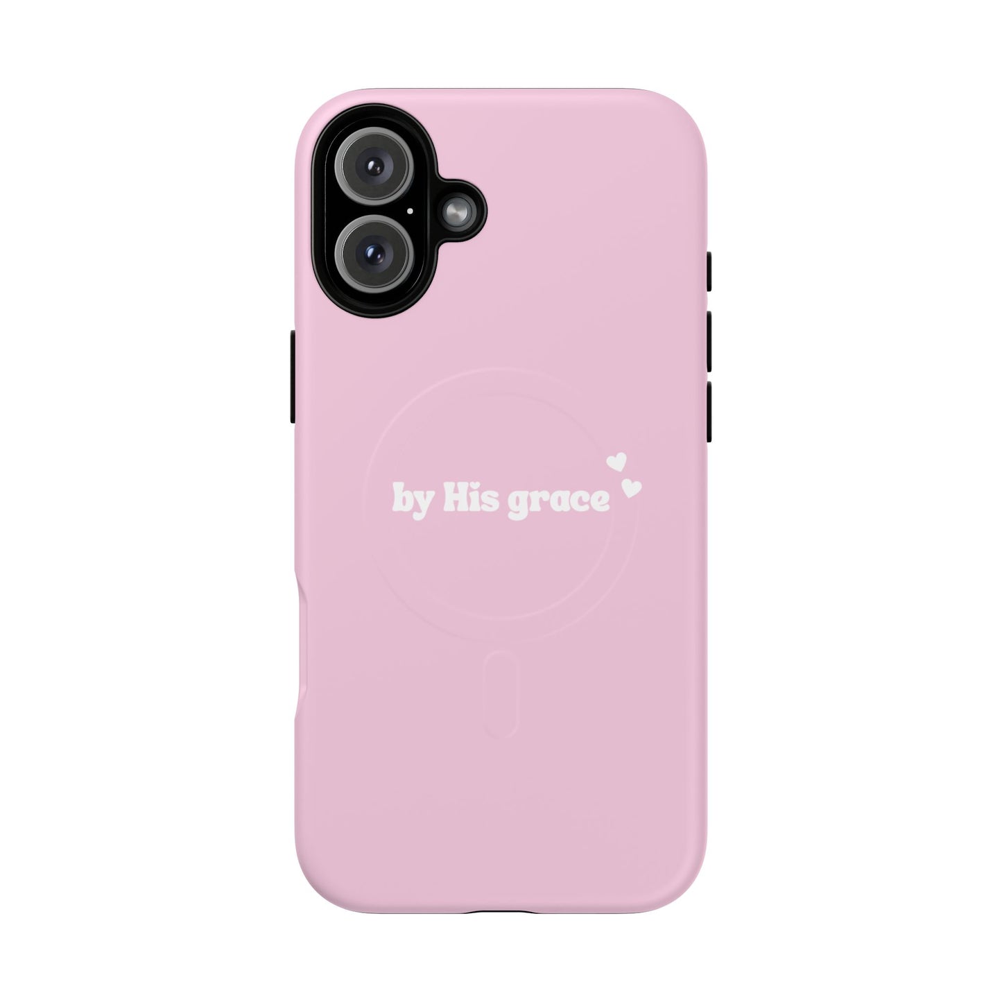 "by His grace" pink MagSafe