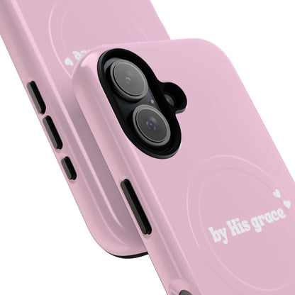 "by His grace" pink MagSafe