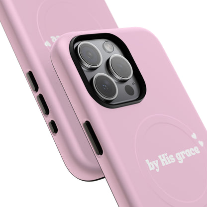 "by His grace" pink MagSafe