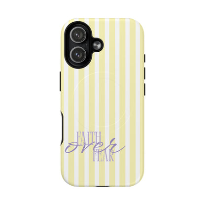 "Faith Over Fear" Purple & Yellow MagSafe