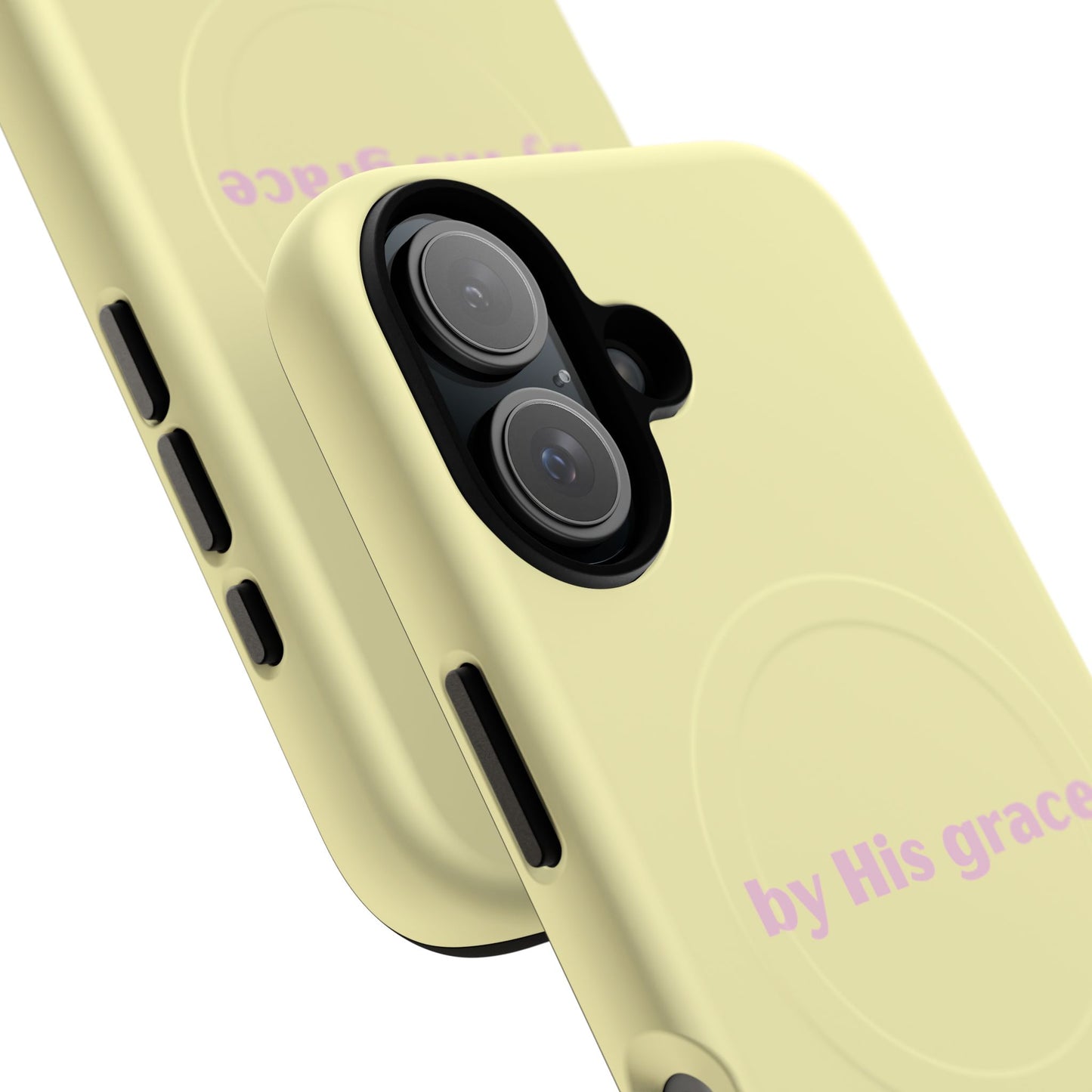"by His grace" yellow MagSafe